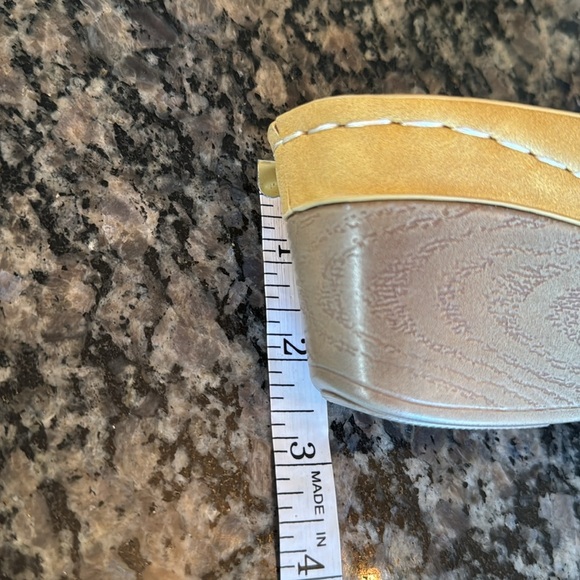 Good Choice Tokyo wedge flower sandal NIB 7.5 - Picture 4 of 10